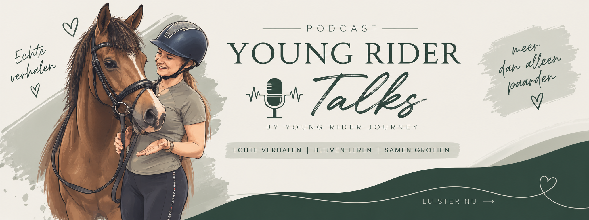 young rider talks banner